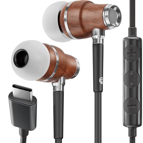 Symphonized Usb C Headphones With Microphone Usb C Earbuds Wired