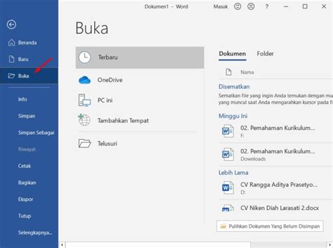 Fungsi Menu Dan Ikon Pada Microsoft Word 2021