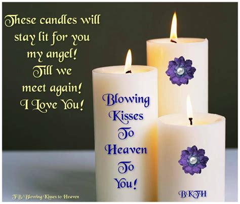 Keeping A Candle Lit In Memory Of My Angel In Heaven Candles Memorial Candle Pillar Candles