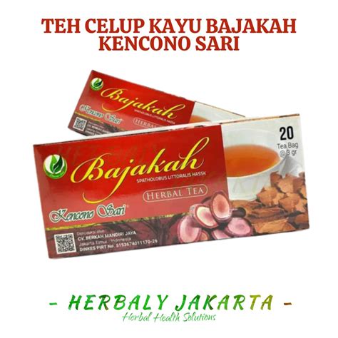 Jual Teh Celup Akar Bajakah Asli Kalimantan Kencono Sari Shopee Indonesia