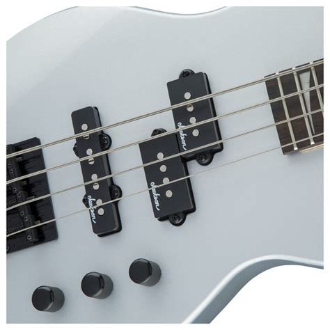 Disc Jackson Js1x Concert Bass Minion Bass Guitar Satin Silver At Gear4music