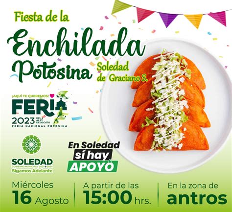 Feria De La Enchilada La Hora Feliz Prueba Los Mejores