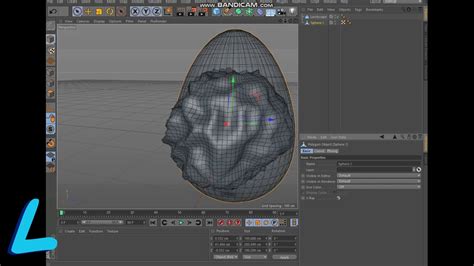 Cinema 4D FFD Boole With Dynamic Animation Egg Tutorial YouTube