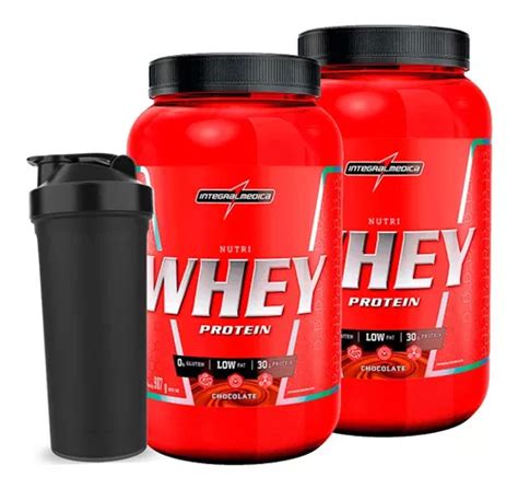 Suplemento en polvo Integralmédica Proteínas Nutri Whey Protein sabor