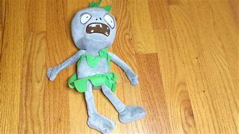 Plants Vs Zombies Plush 44 Linxin Grass Skirt Zombie Normal Size Pvz Plush Collection Youtube