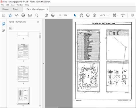 Caterpillar 216b226b 232b 242b Skid Steer Loader Parts Manual Pdf