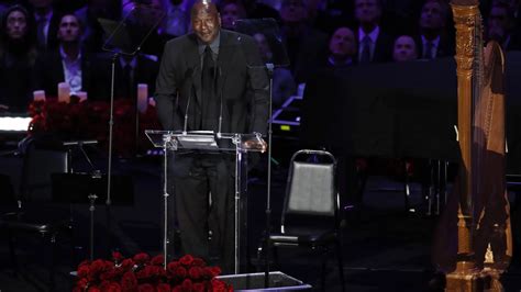 El discurso íntegro de Michael Jordan en el funeral de Kobe Bryant