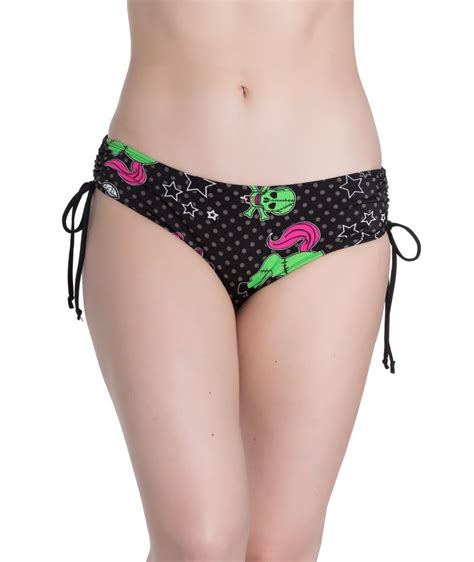 Maillot de bain Hell Bunny 9043 ZOMBIE BIKINI PANTS Vente Rock Privée