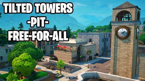 Tilted Towers Pit Ffa De Kainji En Fortnite