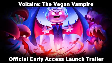 Voltaire The Vegan Vampire Official Early Access Launch Trailer