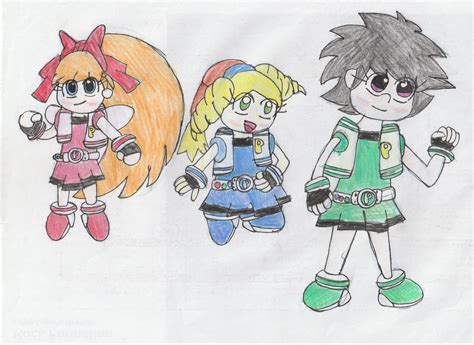 Powerpuff Girls Z Buttercup Transformation