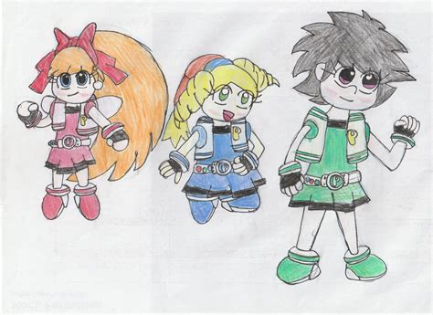 Powerpuff Girls Z Buttercup Transformation