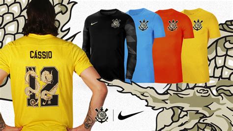 NIKE e Corinthians celebram marca histórica de Cássio em camisa especial