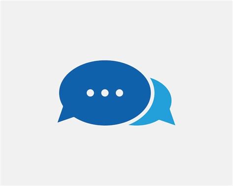 Premium Vector Chat Icon Vector Design Element Talk Bubble Speech