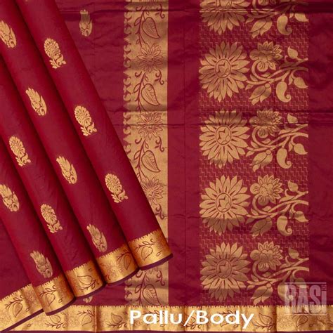 9 Yards Kanchipuram Silk Saree Rasi Silks