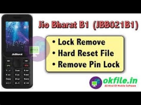 Jio Bharat B1 4G JBB021B1 Flash File 100 Tested YouTube