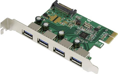 Carte contrôleur PCI Express Renkforce avec 4 ports USB 3 0 Conrad fr