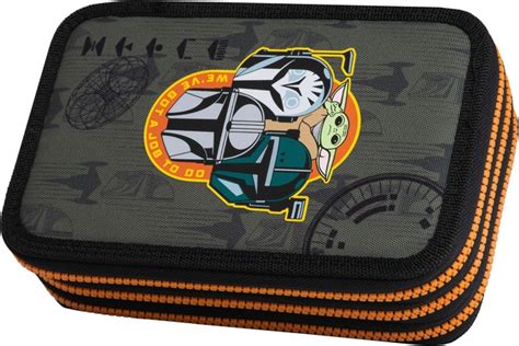 CoolPack Federmäppchen Etui Star Wars Mandalorian befüllt im OTTO