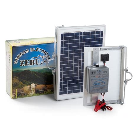 Eletrificador Solar de Cerca Elétrica Rural ZS80i para 3 500 Metros