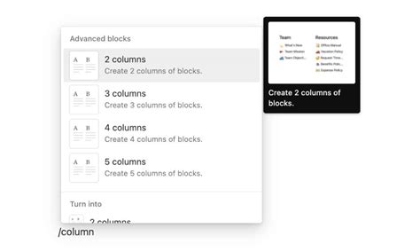 Notion Blocks Side By Side Do It In 4 Steps Focused Bee