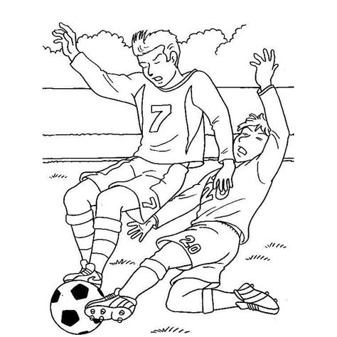 Coloriage Football à Imprimer Coloringonly