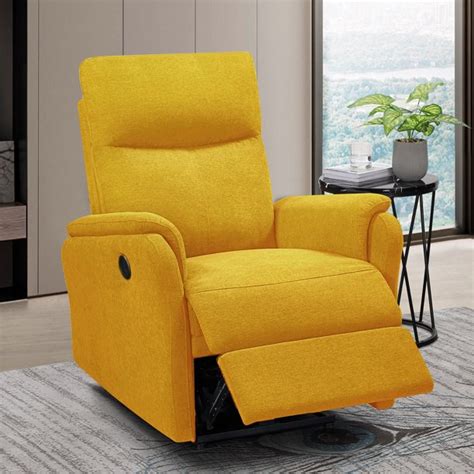 UWR-Nite Electric Power Recliner Chair, Reclining Chair with USB Ports ...