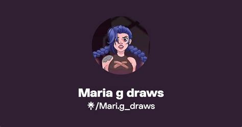 Maria G Draws Instagram TikTok Linktree