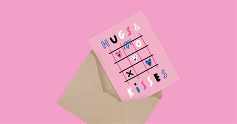 Hugs And Kisses By Rumble Cards Postable