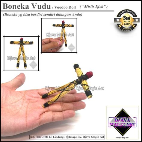 Jual Boneka Vudu Voodoo Doll Art Alat Sulap Di Lapak Java Magic