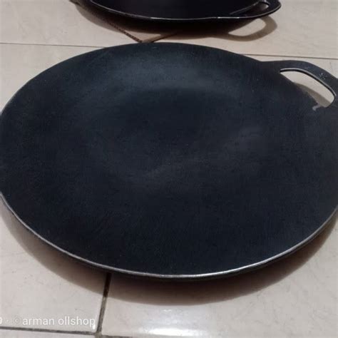 Wajan Martabak Telor Uk Cm Plat Besi Baja Hitam Lazada Indonesia