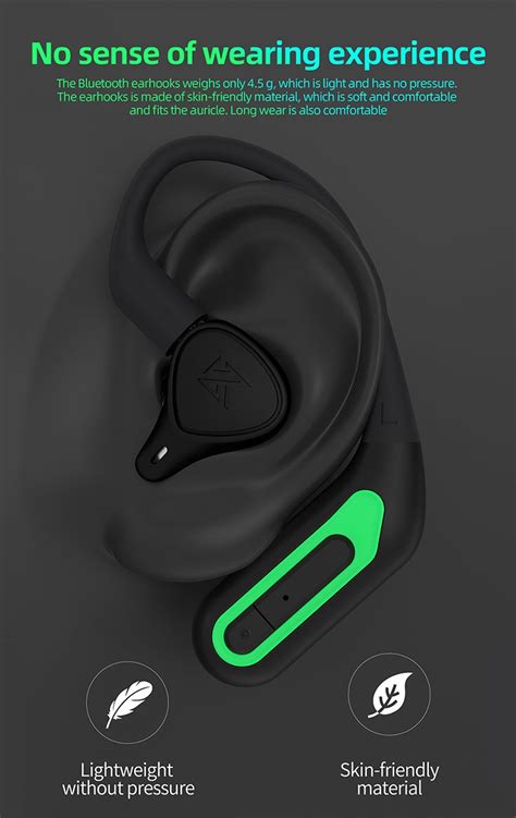 KZ AZ10 True Wireless Earphone Bluetooth 5 2 Ear Hook HiFi Sport Game