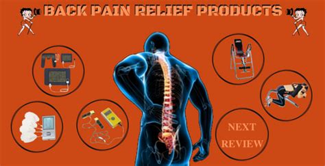 Back Pain Relief Products - Lower Back Pain Relief