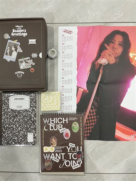 Mamamoo Wheein Season Greeting 2023 Loose Hobbies Toys Collectibles