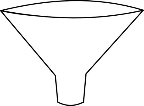 Funnel Clipart Black And White