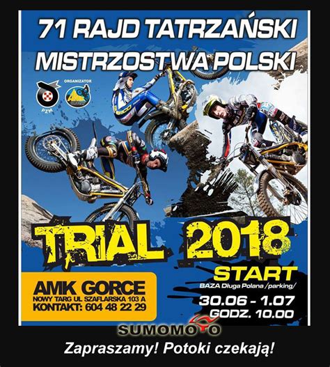 Mistrzostwa Polski Puchar I Classic Trial Nowy Targ 2018 SUMOMOTO