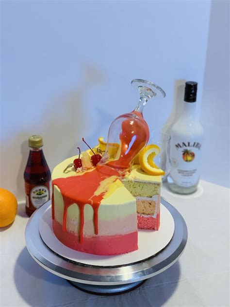 Malibu Sunset Cake Foodtalk