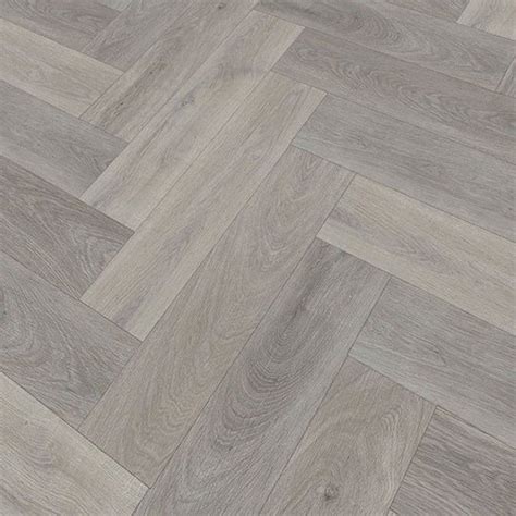 Limed Oak 5mm Spc Herringbone Click Floor Depot