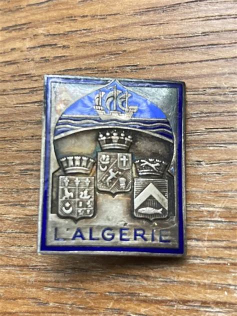 Insigne Militaire Batiment Marine Lalgerie Arthus Bertrand Algerie Eur