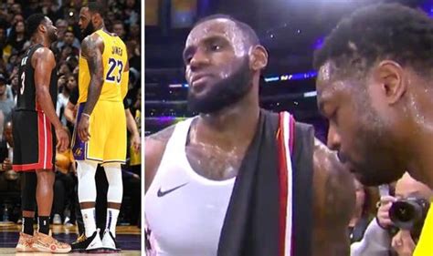 Lebron James Lakers Star Reveals Emotions Over Dwyane Wade