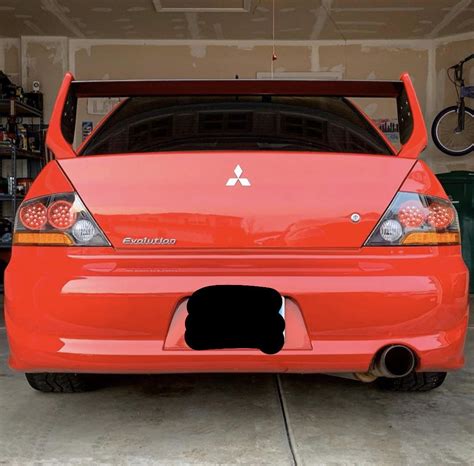 Mitsubishi Oem Jdm Evo Rear Bumper For Evo A Off