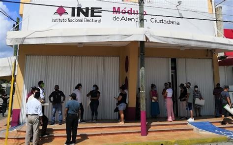 Prevén atraso de tres mil credenciales de elector en Quintana Roo