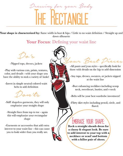 How To Dress The Rectangle Body Shape Rectangle Body Shape Outfits