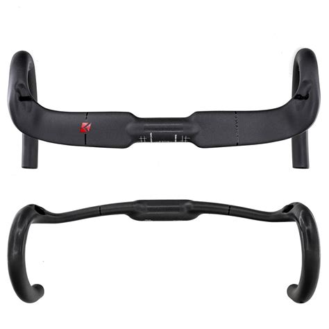 KOCEVLO Carbon Fiber Bicycle Handlebar 31 8mm Reduce Resistance Bend