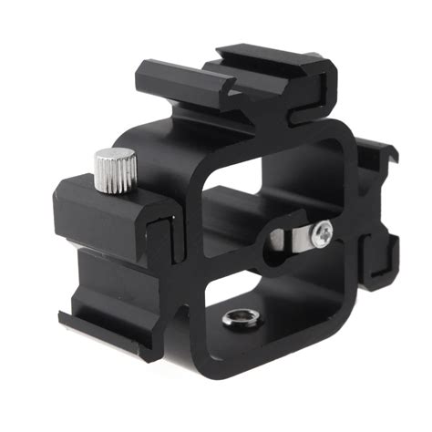 Clearance Pxel Aa Ls Triple Head Hot Cold Shoe Splitter Mount Adapt Jg Superstore