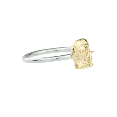 Sassy Girl Sterling Silver Emoji Ring By Rock N Rose