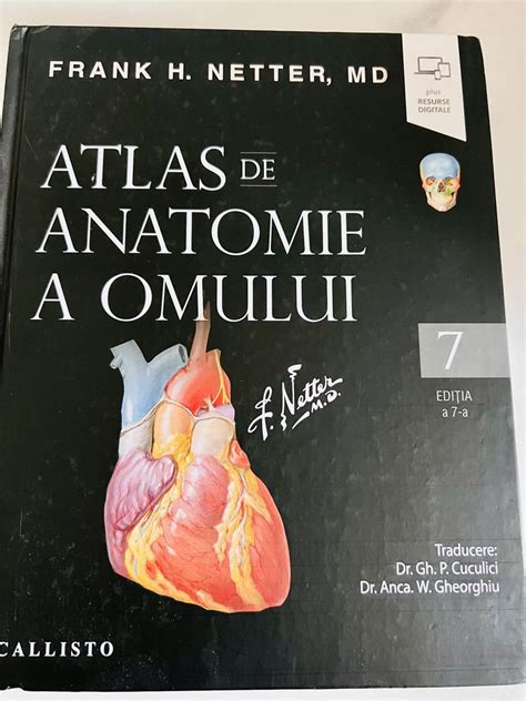 Atlas De Anatomie A Omului Frank H Netter Editia A A Corunca