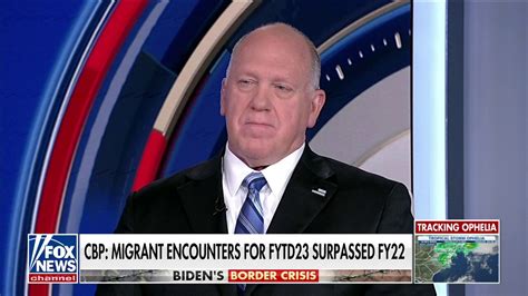 Border Officials Have Been ‘handcuffed’ By The Biden Admin Tom Homan Fox News Video