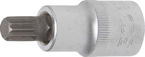 M10 Spline (fyrir XZN) Bitatoppur | 1/2" drif - Verkfærahúsið