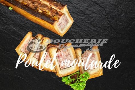 Mini P T En Cro Te Poulet Moutarde Charcuterie En Ligne Boucherie