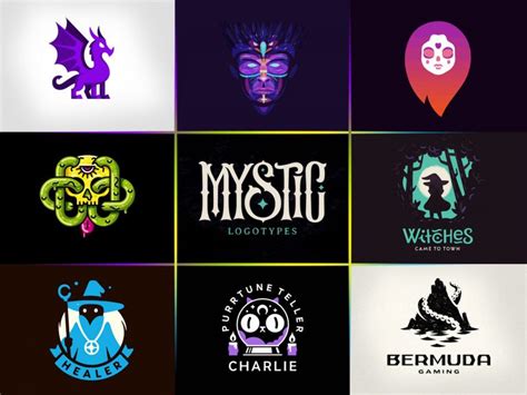 19 Static And Animated Inspiring Mystic Logo Design Ideas Designbolts